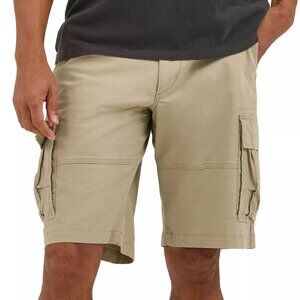 Men's Lee® 11" Extreme Motion Cargo Shorts Color: Kc Khaki Ripstop Size: 36